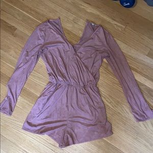 Pink romper